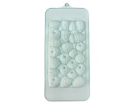 Molde silicona tableta relieve frutillas